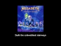 Megadeth - Lucretia (Lyrics)