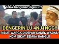 Lagu 4NJINGG!! VIRAL RIBUT WARGA DIDEPAN KADES WADAS, TOLAK BANGUNAN DIGUSUR? KDM SIKAT SEMUA BANGLI! 