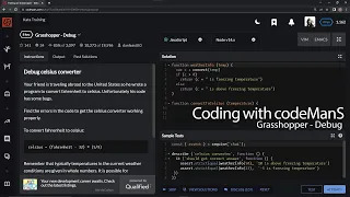 Codewars 8 kyu Grasshopper - Debug Javascript