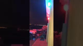 اعتراض صواريخ حوثية فوق السعودية  اعتراض صواريخ حوثية فوق السعودية