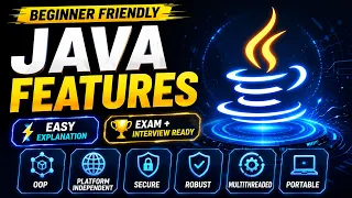 Features of Java Explained Java Basics for Beginners Exams Interviews