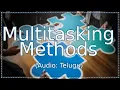 Multitasking Methods in Telugu Multithreading in Telugu Java in Telugu