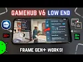 GameHub v6 Emulator on Low End Android GPU - Best Settings Frame Gen FPS TEST