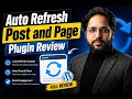 Auto Refresh Post and Page Plugin Review