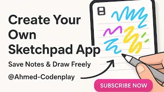 CODE DRAW Build Your Own Interactive Sketchpad App HTML CSS JavaScript Project