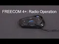 FREECOM 4 Radio Operation