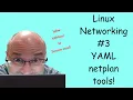 Linux networking - lshw and ethtool Linux tools server yaml config and netplan