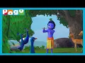 Lagu Little Krishna 🪈| 2 Hour Heroic Adventure👊| Kids Stories😆| Cartoon for Kids | @PogoChannel
