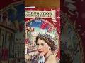 Queen Elizabeth II CORONATION coloring book