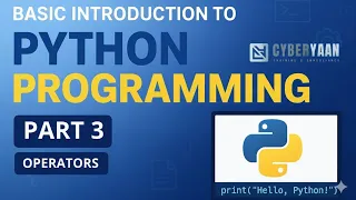 Python Operators Made Easy Basic Introduction to Python Part 3