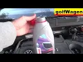 VW Golf 7 warning check coolant message G13 refill add anti freeze