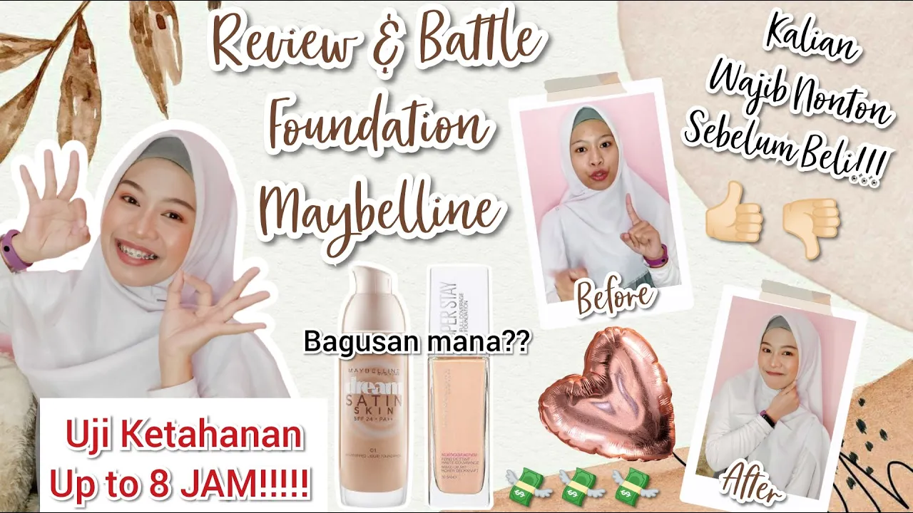 MAYBELLINE - dream RADIANT LIQUID Foundation REVIEW + SWATCHES | KAMILA BRAVO. 