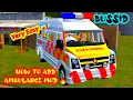 How to add Ambulance 🔥 | Parthan Ravi