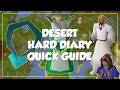 Desert Hard Diary Quick Guide - Old School