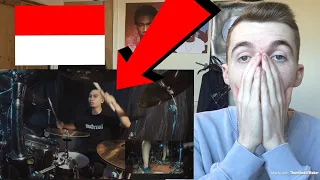 Download First Time Reacting to OKI FADHLAN - DeadSquad (Anatomi Dosa) Drum Cover | REACTION! MP3