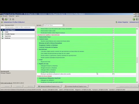 Noutati SmartCash RMS Octombrie 2016 - Partea a 2-a