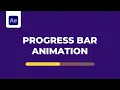 How to create simple PROGRESS BAR animation in aftereffects