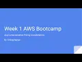 AWS Bootcamp Week 1 - Gitpod Github Codespaces AWS Cloud9 and Cloudtrail
