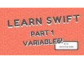 Learning Swift Part 1 Variables