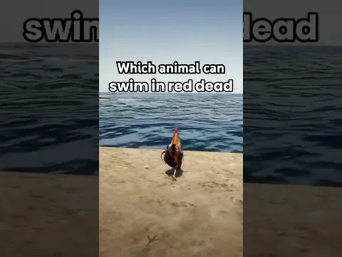 WHICH ANIMAL can SWIM in RDR2? 😱