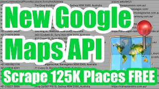 No-Code Google Maps API Places Search Results Scraping Still Works in 2026