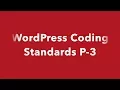 WordPress PHP Coding Standards