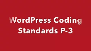 WordPress PHP Coding Standards