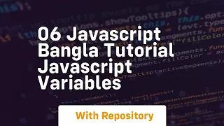 06 javascript bangla tutorial javascript variables