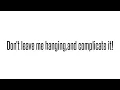 Falling In Reverse - Hanging On Lyrics