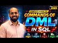 Complete Guide to Commands of DML in SQL INSERT UPDATE DELETE SELECT Class 11 12