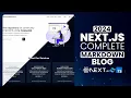 Lets build a Markdown blog using Next js Shadcn UI Rehype and Tailwind CSS