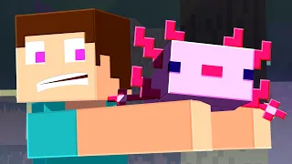 WHAT IS THIS THING Minecraft Animation - Alex and Steve Life
