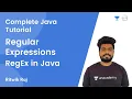L22 Regular Expressions RegEx in Java JAVA Complete Java Tutorial Ritwik Raj