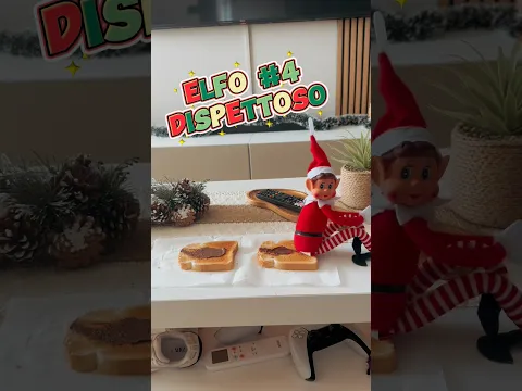 Il cenone di Natale ha fatto effetto all’Elfo😂😅 #comedy #perte #natale #elfontheshelf