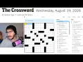 Trying To Continue My Gold Star Streak NYT New York Times Crossword - Wednesday August 19