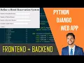 My First Web Application Python Django HTML - with Backend