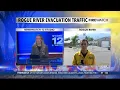 Rogue River evacuation traffic