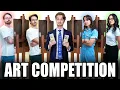 Four Artists Face Off in the Ultimate Art Competition
