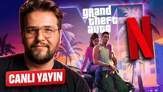 GTA VI Netflix CANLI YAYIN 🔴 TÜRKÇE TEPKİ ve YORUM