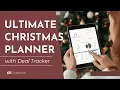 The Ultimate Christmas Planner Spreadsheet Google Sheets Holiday Budget Gift Tracker Walkthrough