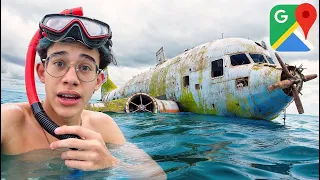 EXPLORANDO LUGARES ABANDONADOS NO GOOGLE MAPS!