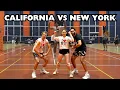 Californiër probeert volleybaltoernooi in New York