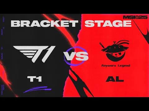 Video Thumbnail: [中文] T1 vs AL — MSI 2025 — Lower Final (敗部決賽)
