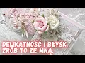 Download Lagu Romantyczna kartka na bogato💖 Kwiaty, blask i delikatność w jednym projekcie. Flowers, Shine \u0026 Magic