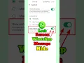 Download Lagu How To Hide WhatsApp Message On Lock Screen ||#shors#viral
