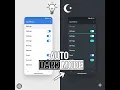How to Make Your Android App Follow System Theme Dark Light Mode in Android Studio