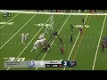 Riley Loenard throws a touc own bomb in his first NFL start