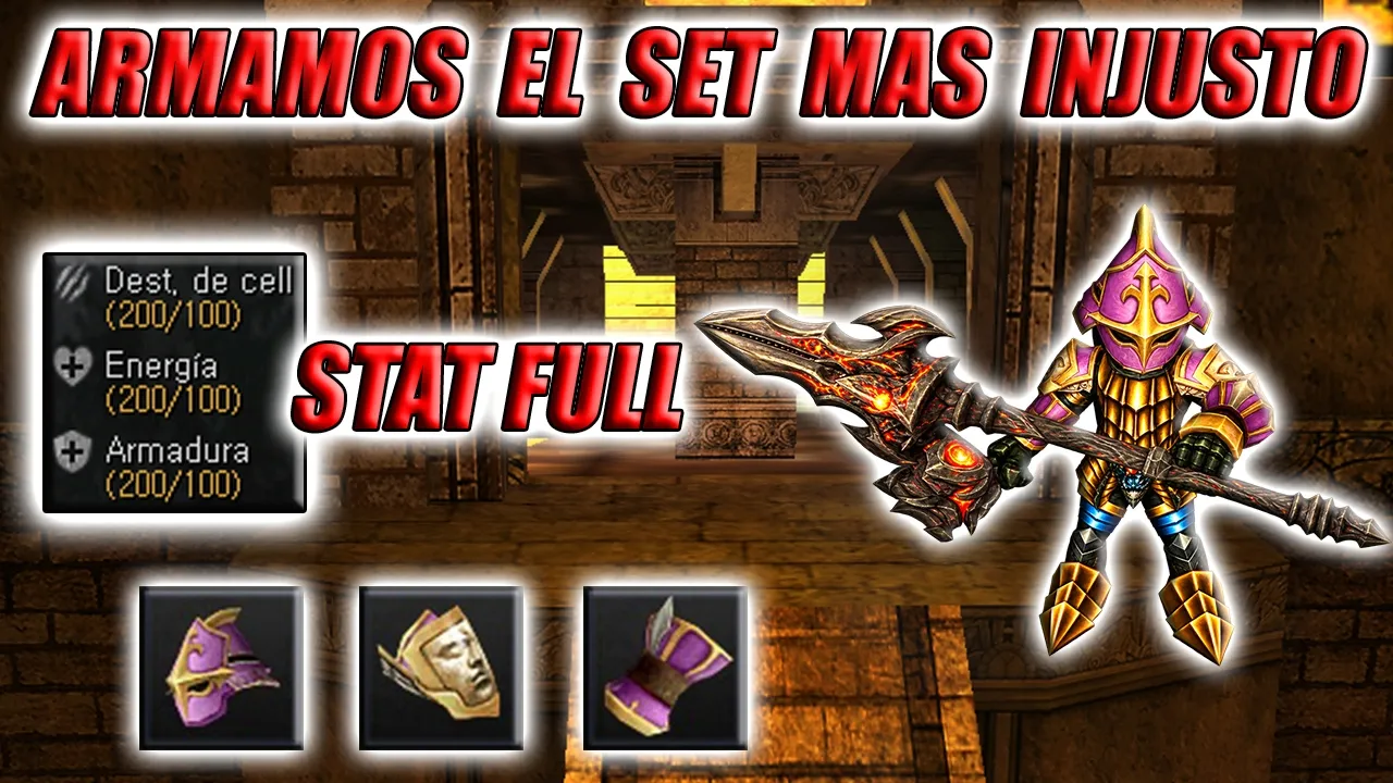 ARMAMOS EL SET MAS FUERTE E INJUSTO DE RAKION  -  SET ELEMENTAL COMBINABLE  -  Rakion Latino