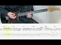 Yorushika - あぶく Bubble (guitar cover with tabs & chords)