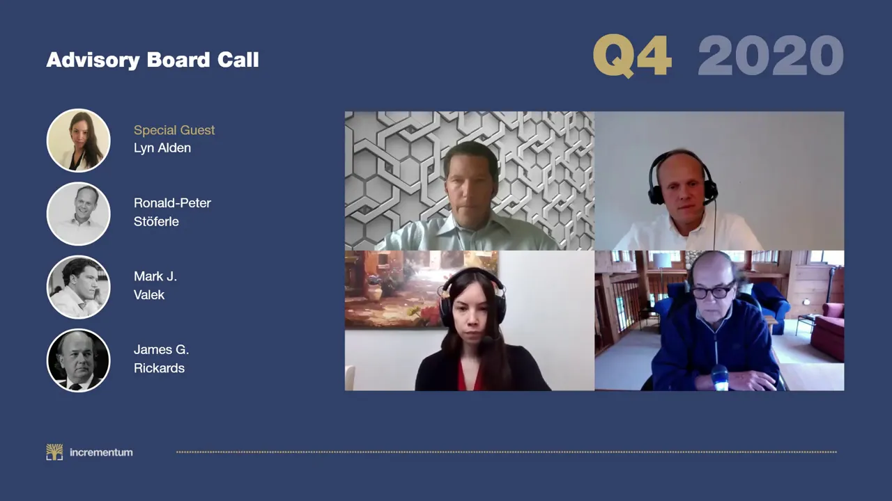 Advisory Board Call Q4 2020 LOW RATES ARE HERE TO STAY!